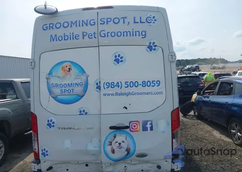 2015 Ford Transit-350 from USA, damaged, VIN 1FTSW3XM0FKA13894